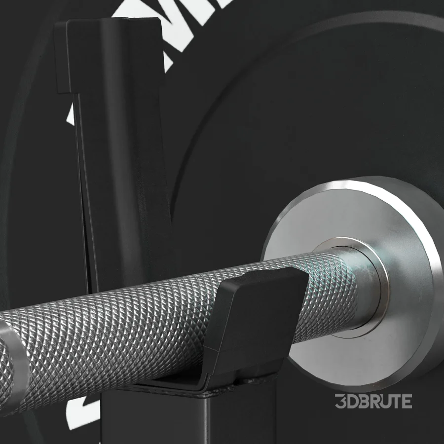 Mirafit_M120_Adjustable_Squat_Rack Image 3
