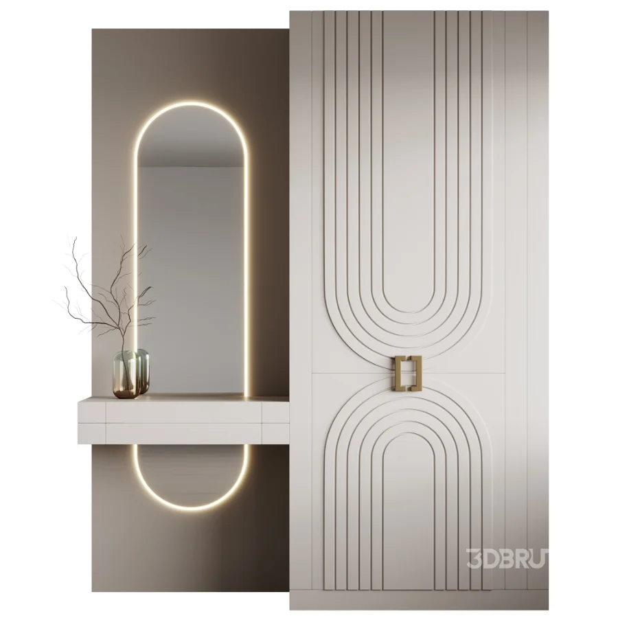 Neoclassical Style Hallway 22 Image 3