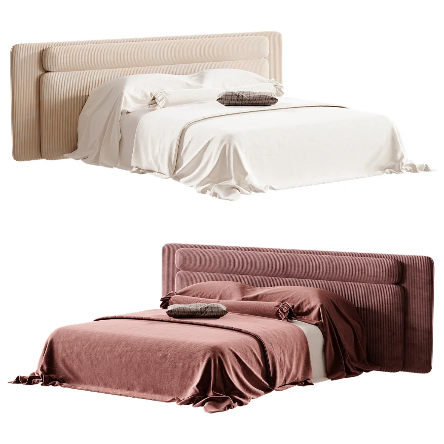 Modern Double Bed 08 Image 1