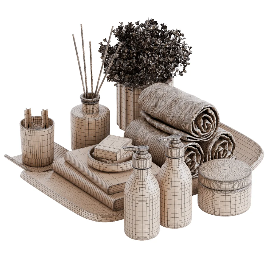 Decorative Bathroom Set 12 Image 4