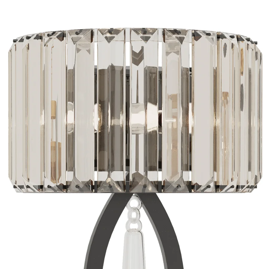 Wall Sconces Modern Gold Crystal Wall Light Image 6