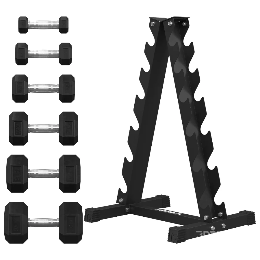 Mirafit_Vertical_Dumbbell_Stand Image 8