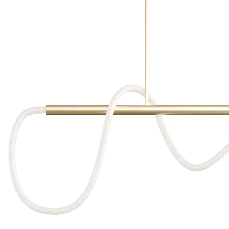 Festif Linear Pendant Lamp by Dbianco vol 3 Image 7