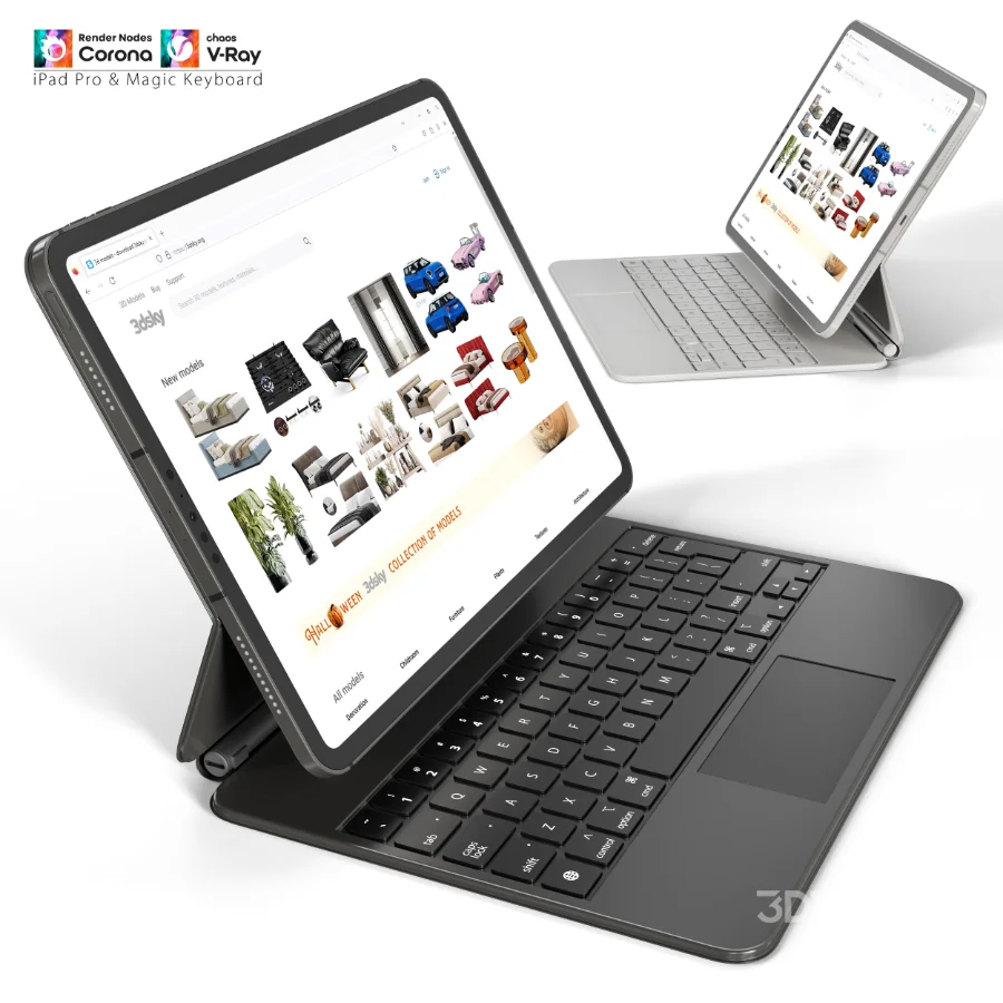 iPad Pro & Magic Keyboard Image 1