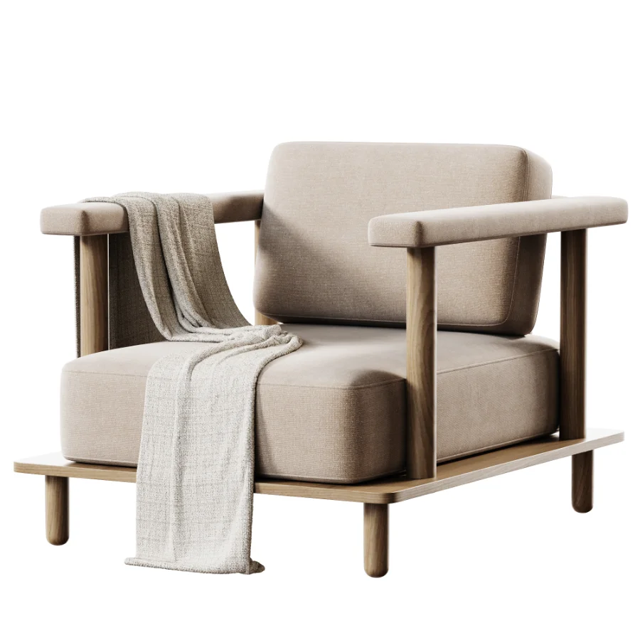 Pia Single Armchair Green Image 3