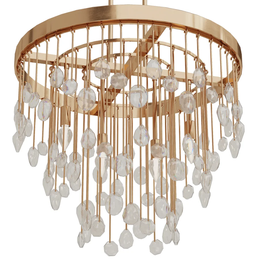 Crystal Springs Chandelier Image 3
