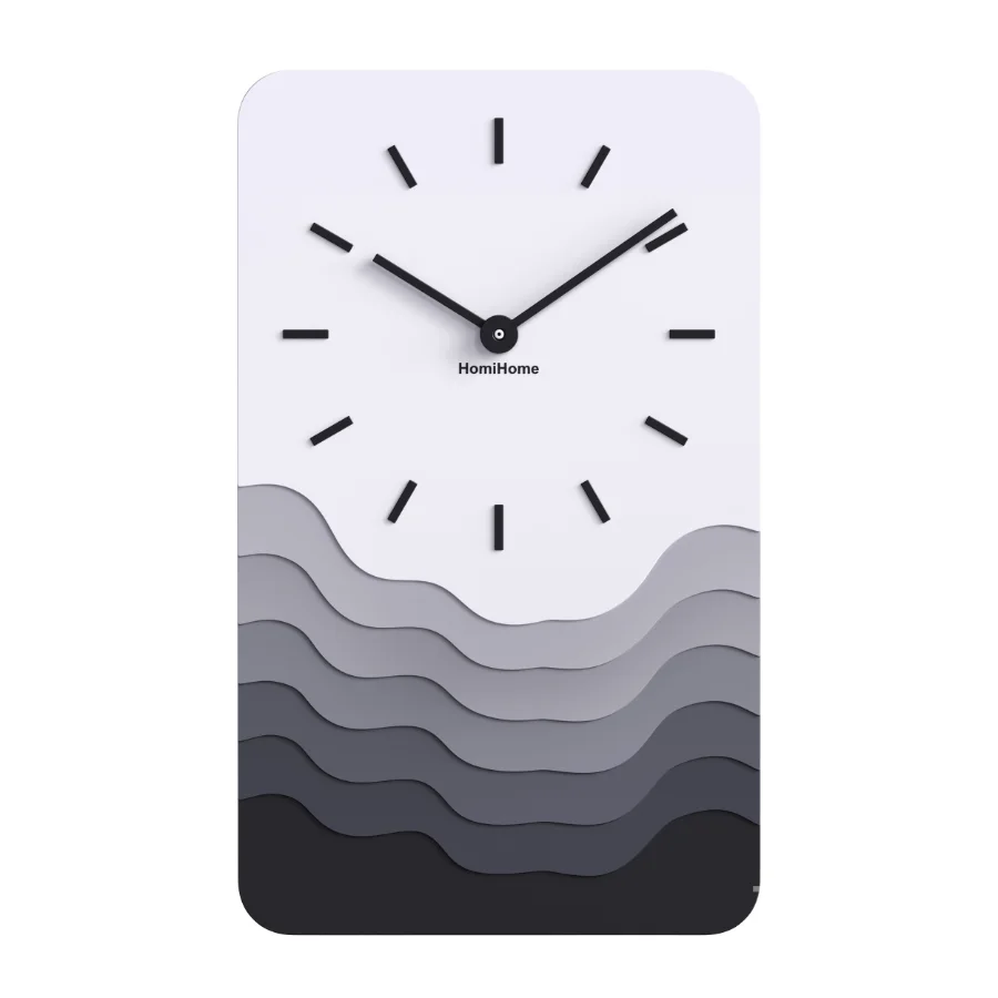 HomiHome Modern Design Wall Clock Image 3