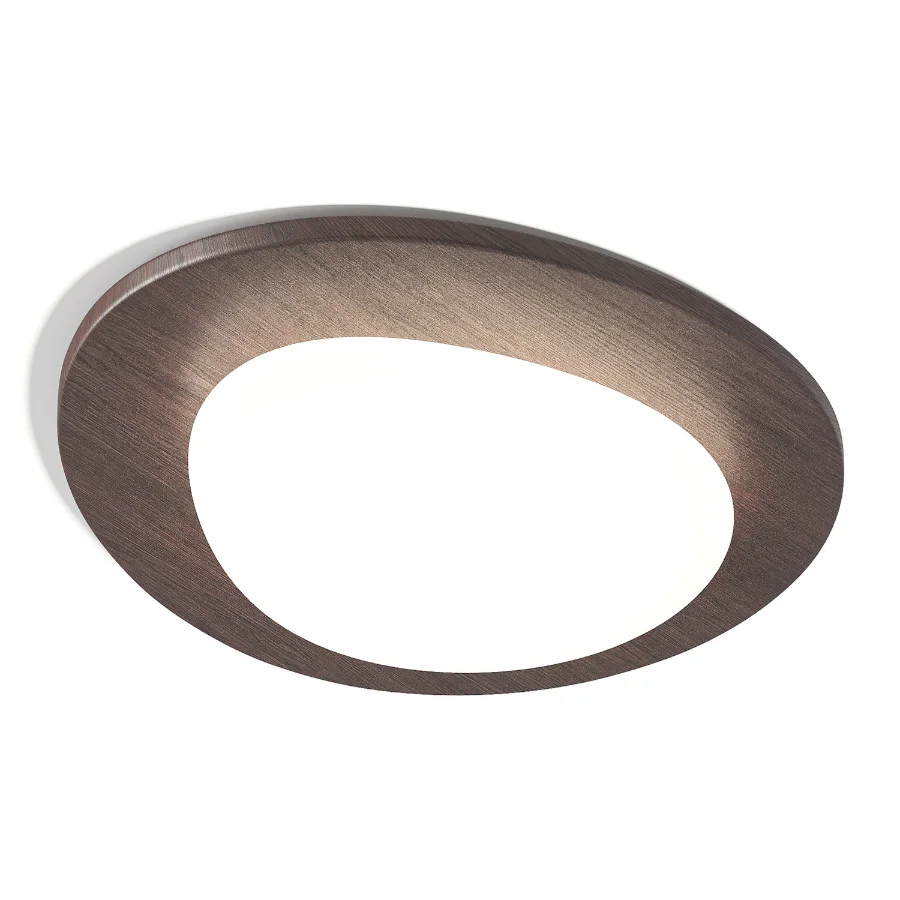 Pebble Wooden Ceiling Light Image 1