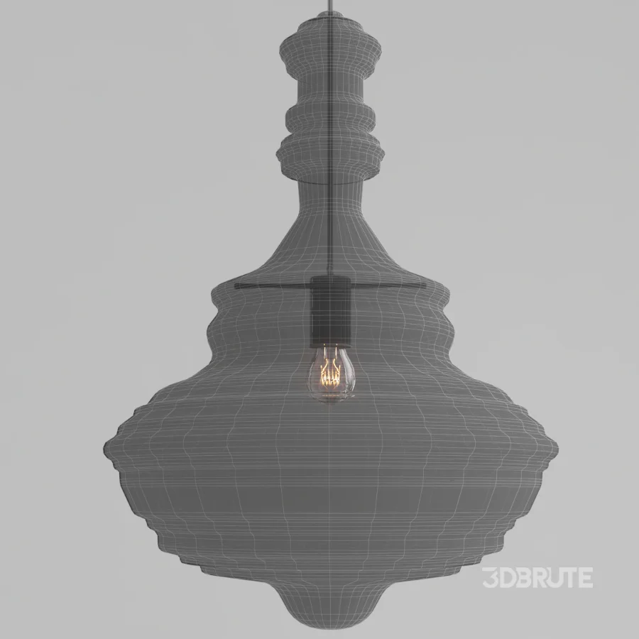 GLASS SUSPENSION PENDANT LAMP Image 2