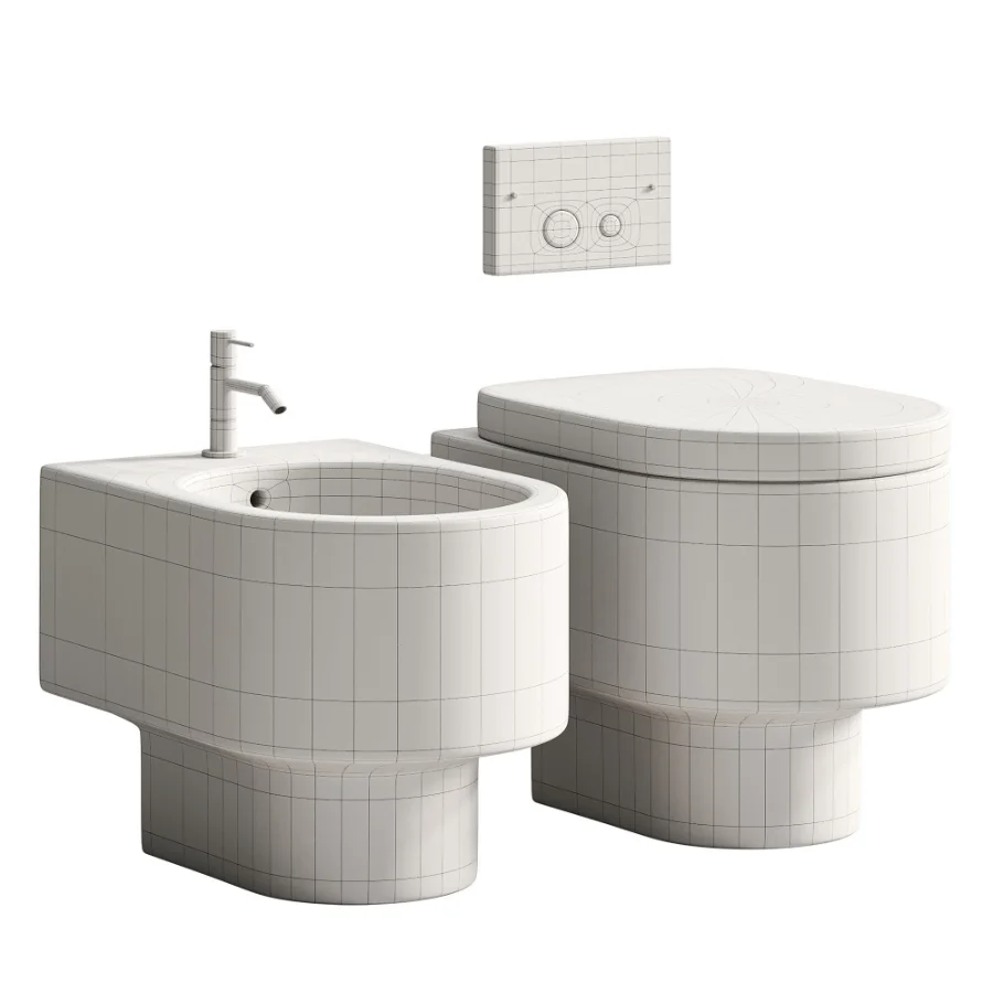 Otis Floor mounted Bathroom Set Image 1
