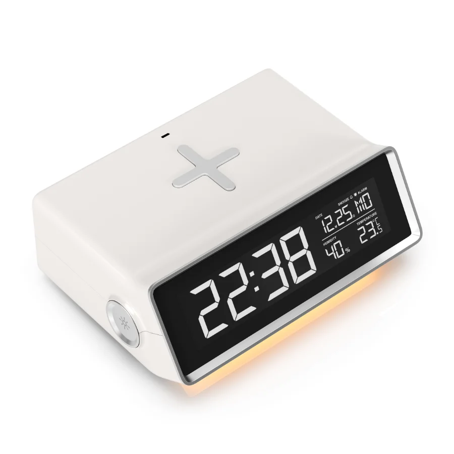 MOOAS Smart Wireless Charging Nightlight Clock Image 3