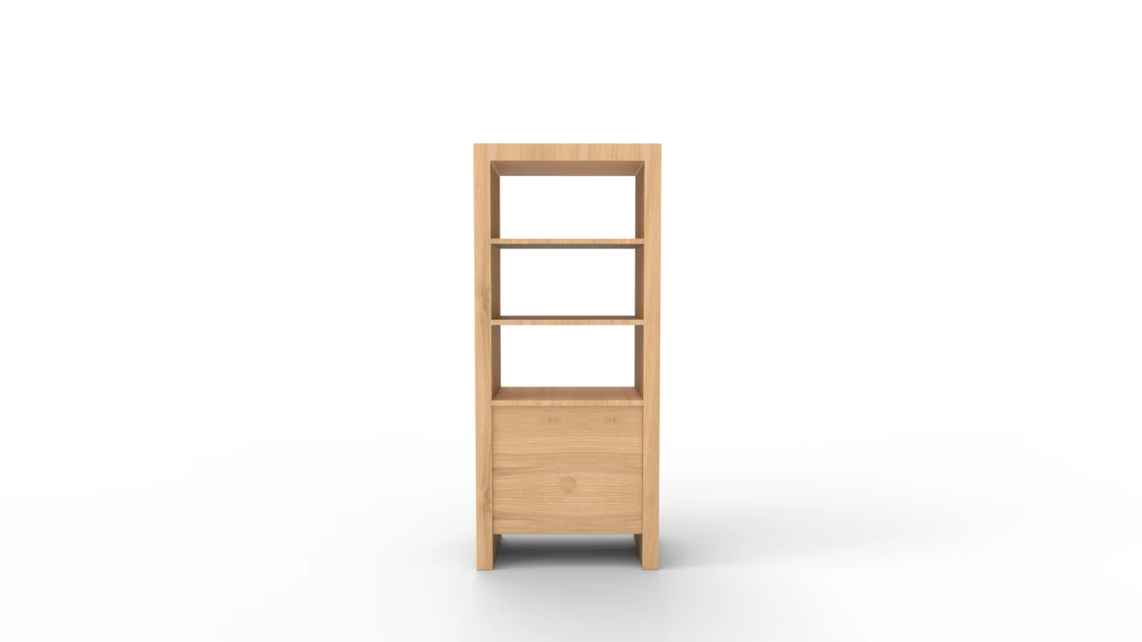 Baja Natural Storage Bookcase Image 4