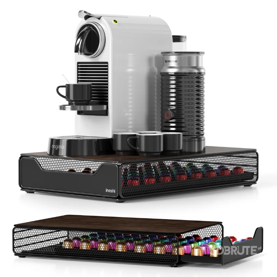 NESPRESSO COFFEE MACHINE & MAKER HOLDER Image 6