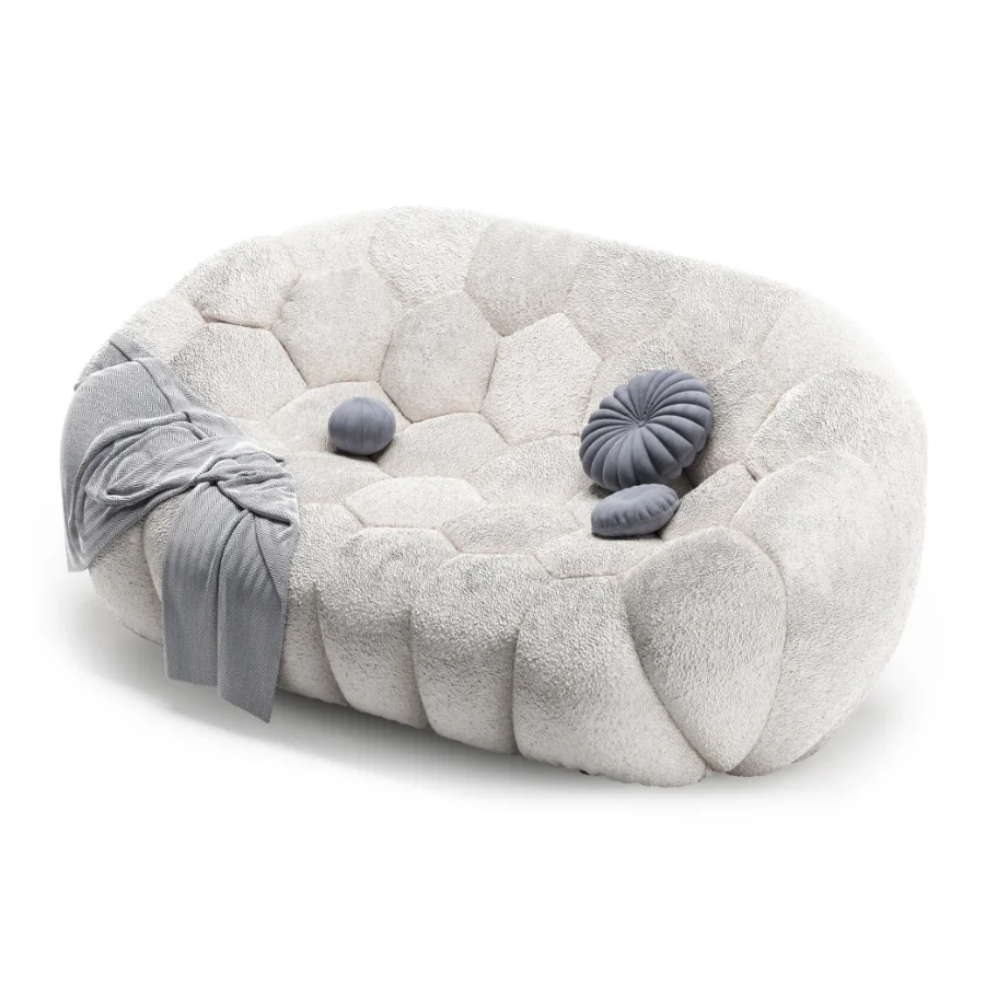 Boucle Brosen Sofa Image 2