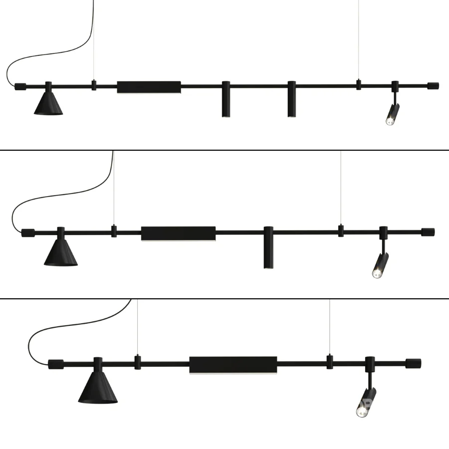 Long Stripe Lamps Image 1
