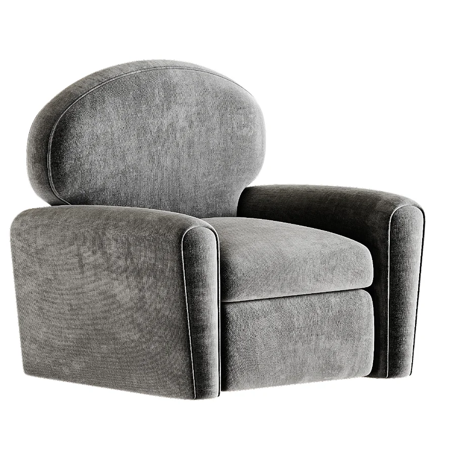 Roma Soft armchair By Saloni Image 3