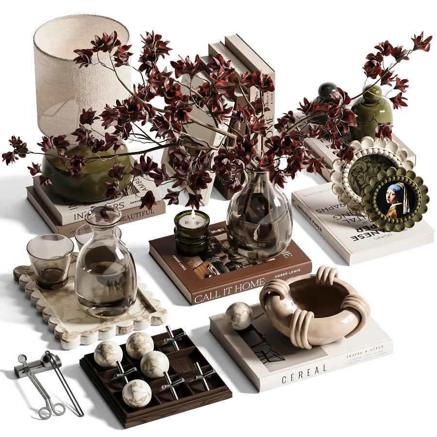 Tabletop Amber Decor Set31 Image 1