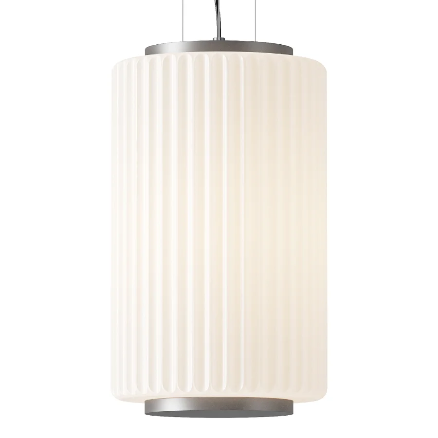 Column Ivory Vertical Pendant Lamp Image 3