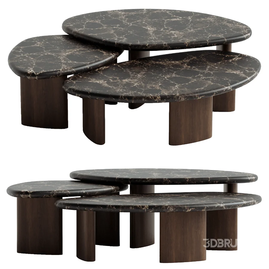 Kora Marble Coffee Table Image 1