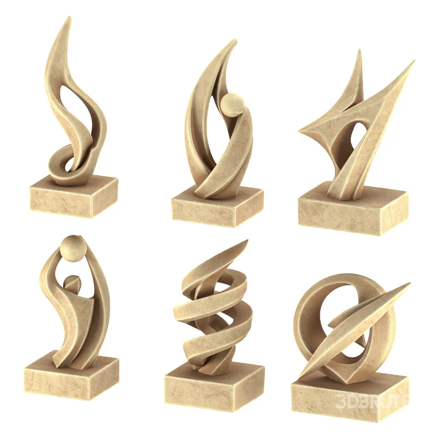 Abstract Modern Sculpture 02 Image 2