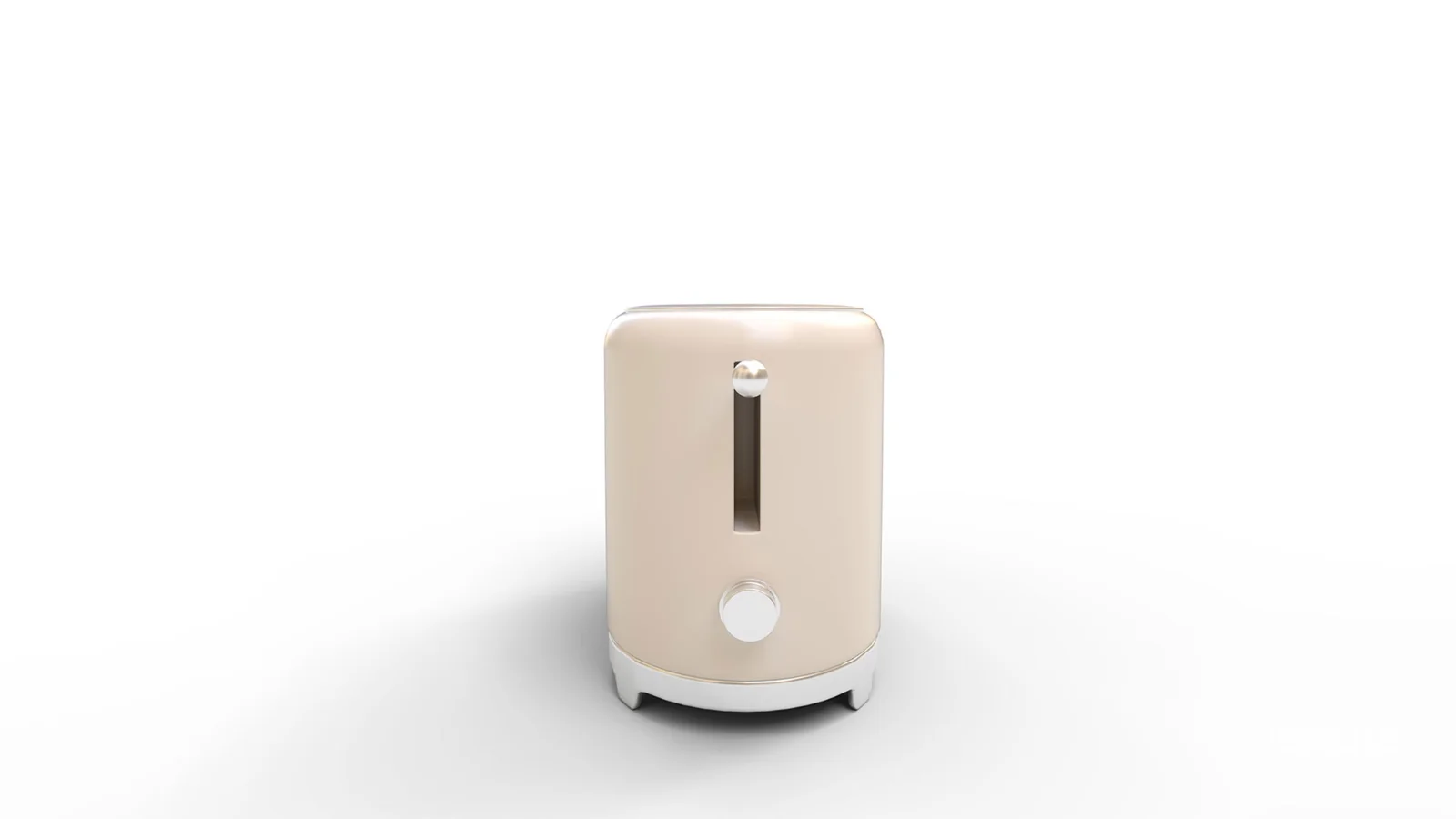 Smeg Toaster 2 Slice Cream Image 4