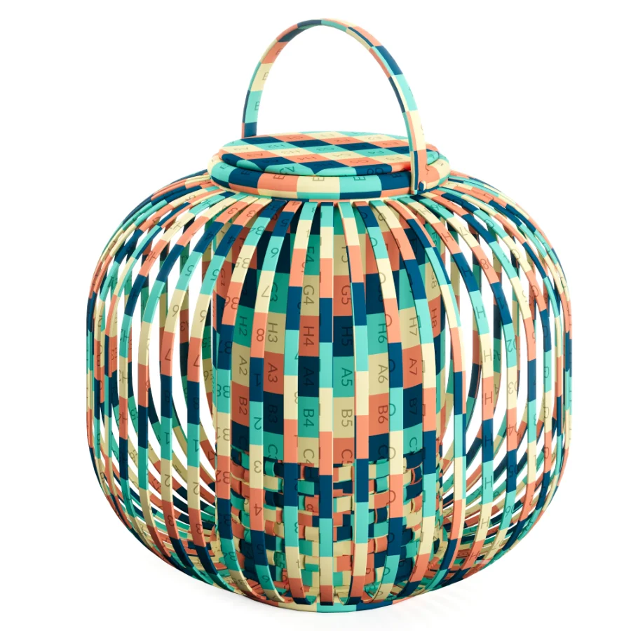 TakeAWay Bamboo Floor Lamp by Forestier Image 1
