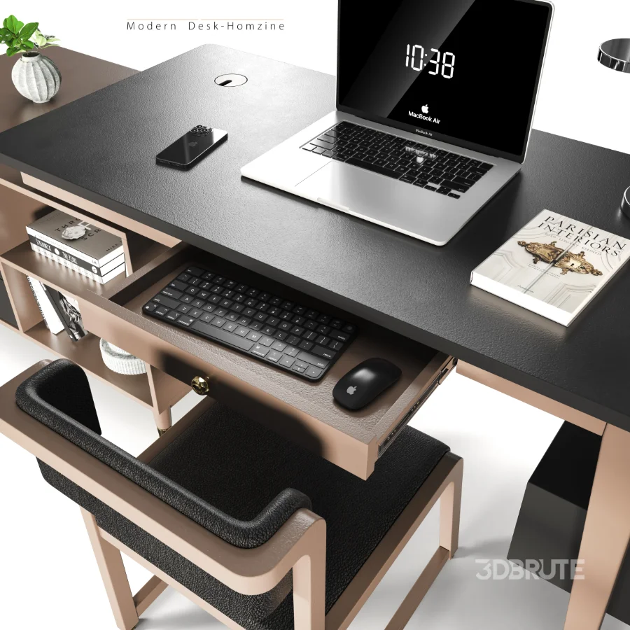 Modern Desk-Homzine Image 7