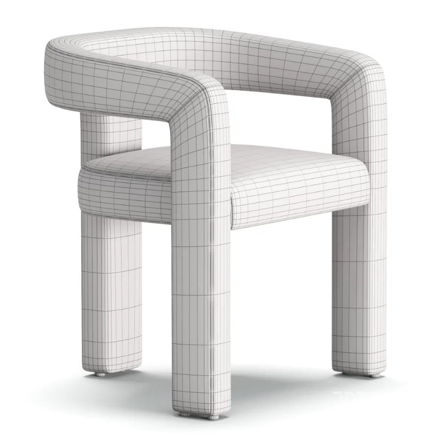 Uttermost Perspective Fabric Dining Chair Image 3