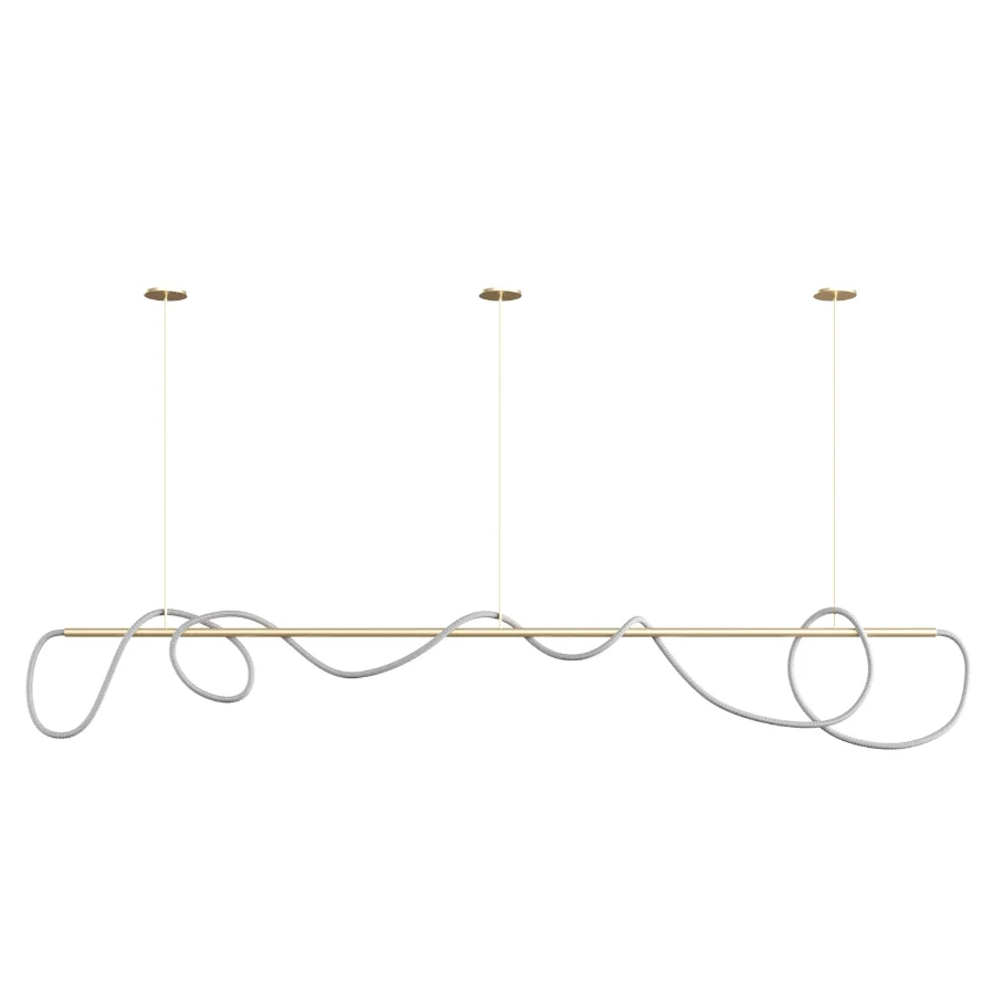 Festif Linear Pendant Lamp by Dbianco vol 6 Image 1