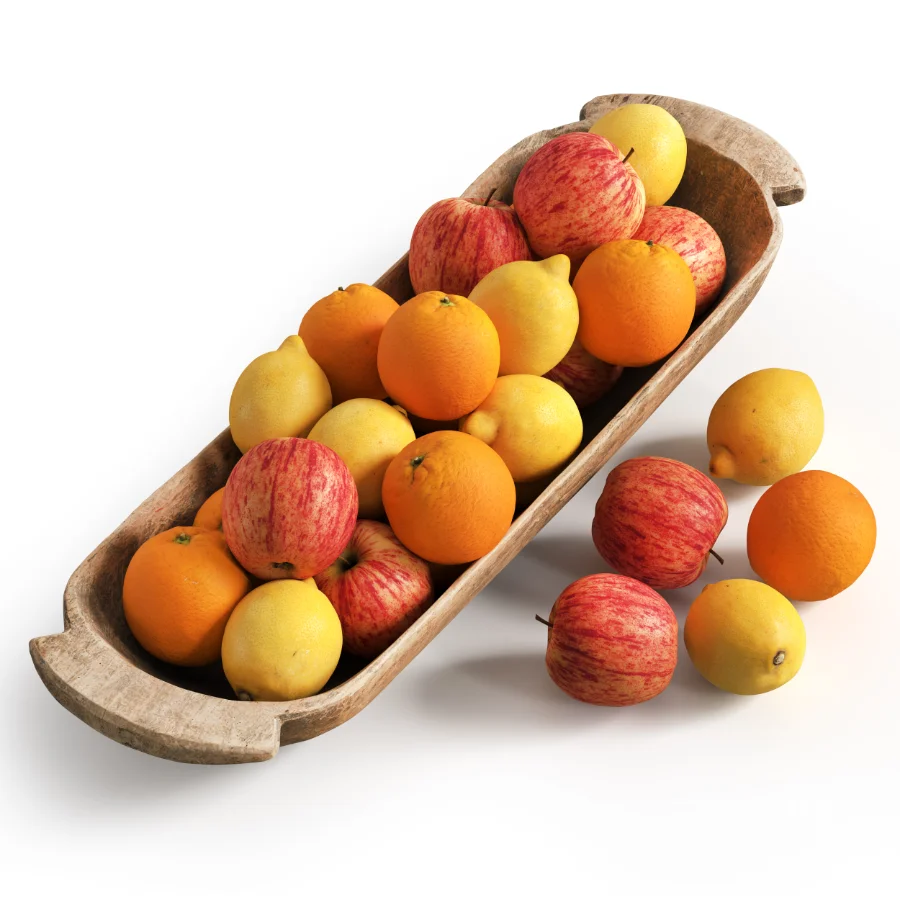 WOODEN FRUIT BASKET Image 3