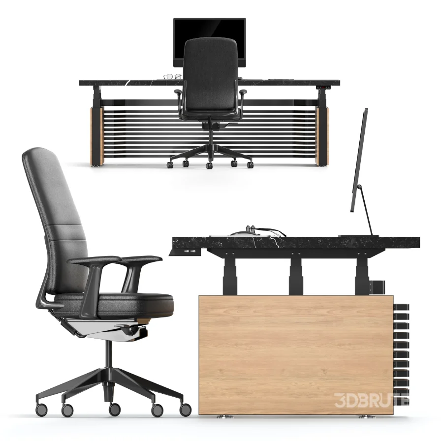 Zen Pro 86 Executive Standing Desk Image 3