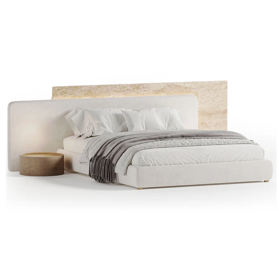 Modern Double Bed 04 Image 1