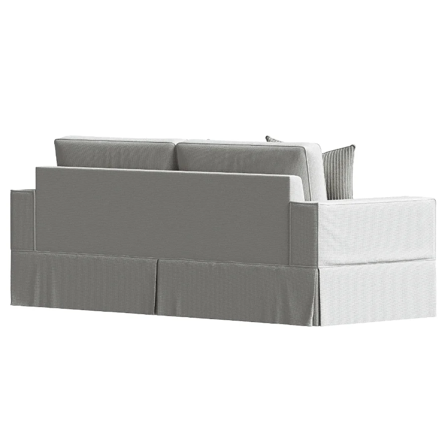 Slipcovered Sofa By Darby Home Co Image 3