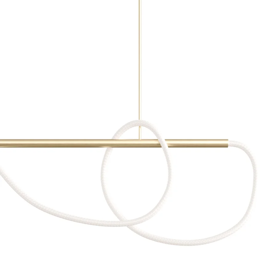 Festif Linear Pendant Lamp by Dbianco vol 6 Image 4
