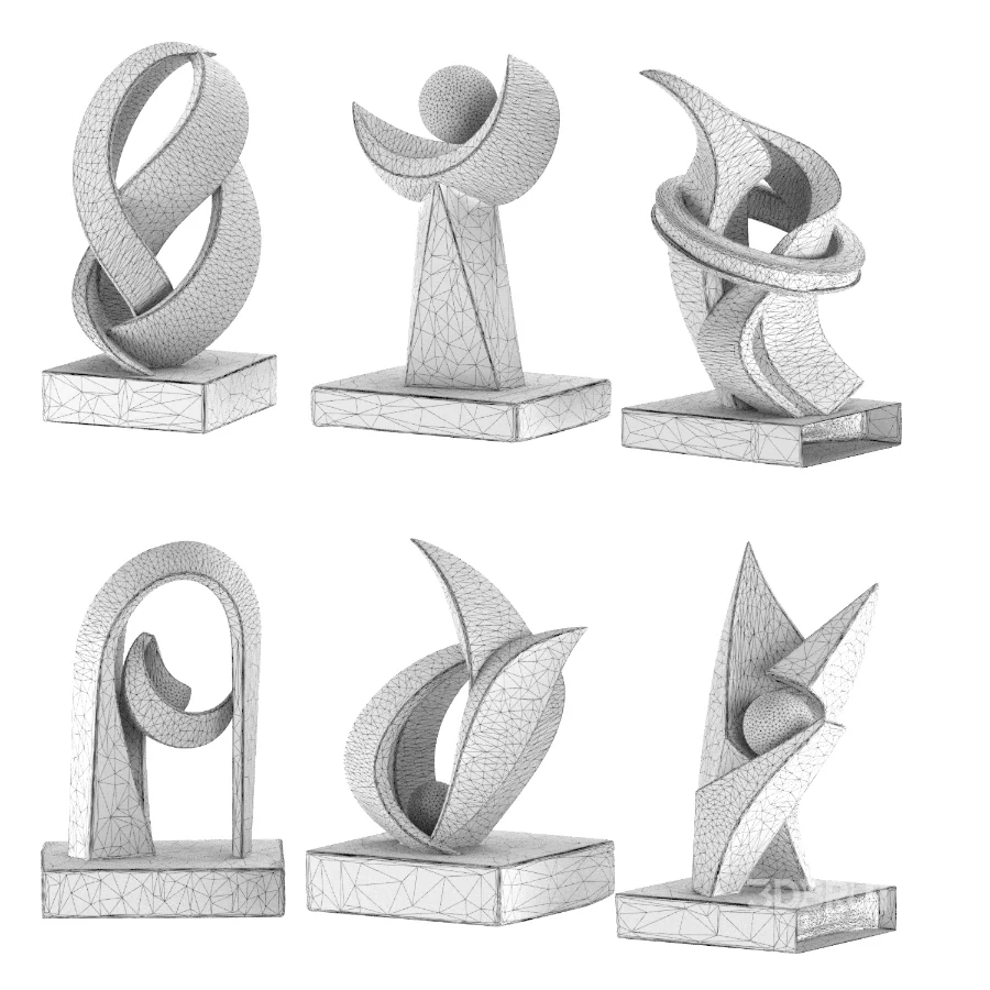 Abstract Modern Sculpture 03 Image 3