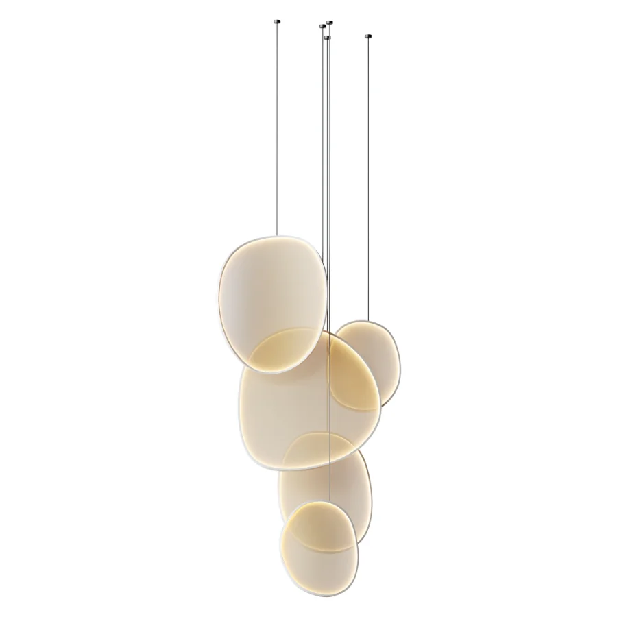 LED fabric pendant lamp Image 2