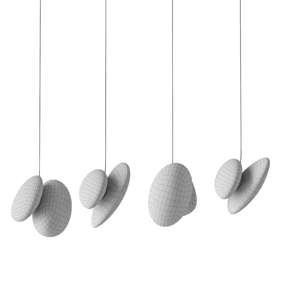Pebble Linear 01 Pendant Lamp Image 3
