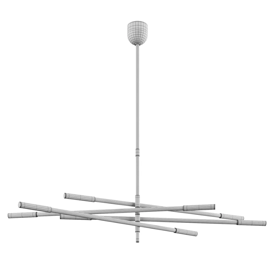 Rousseau Grande Eight Light Articulating Chandelier by Visual Comfort Image 13