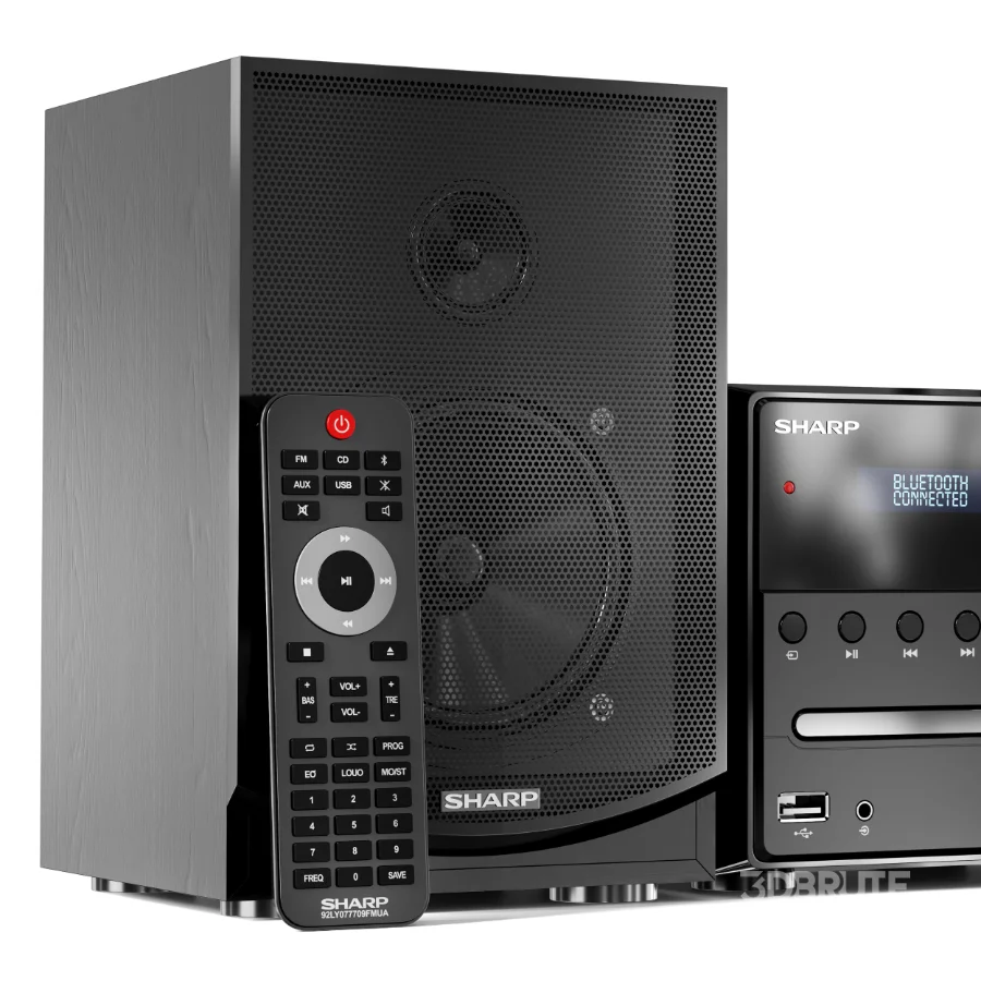 Sharp XL-B512 Wireless & Bluetooth Audio Image 3