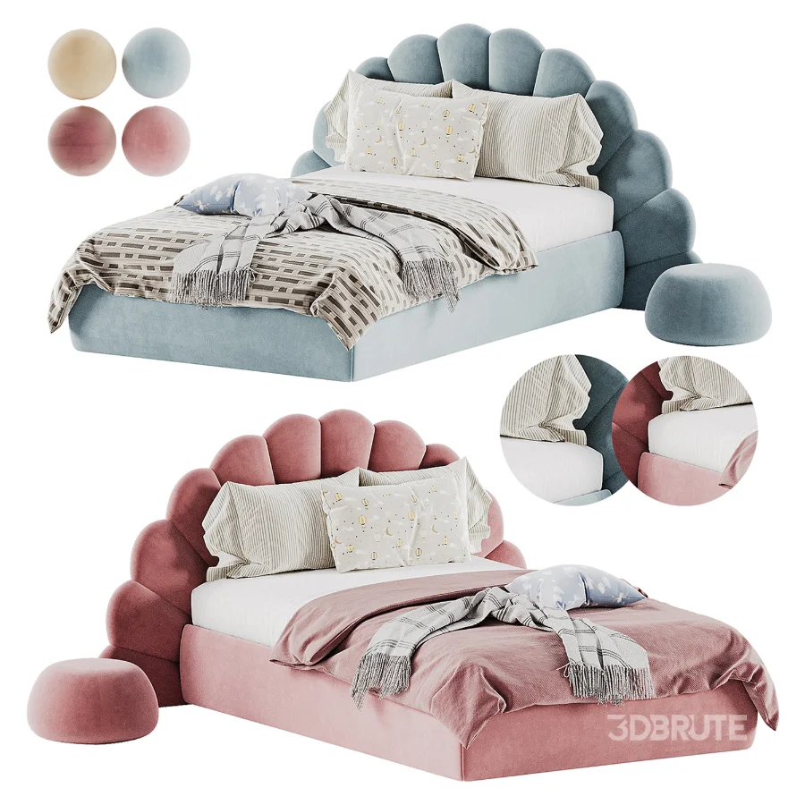 Children’s soft bed Shell Image 6