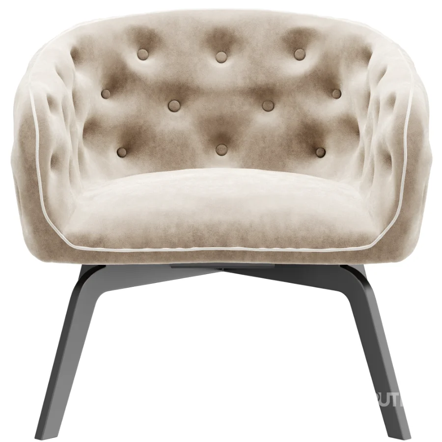Armchair_roche_bobois_Quadrille_Bridge Image 2