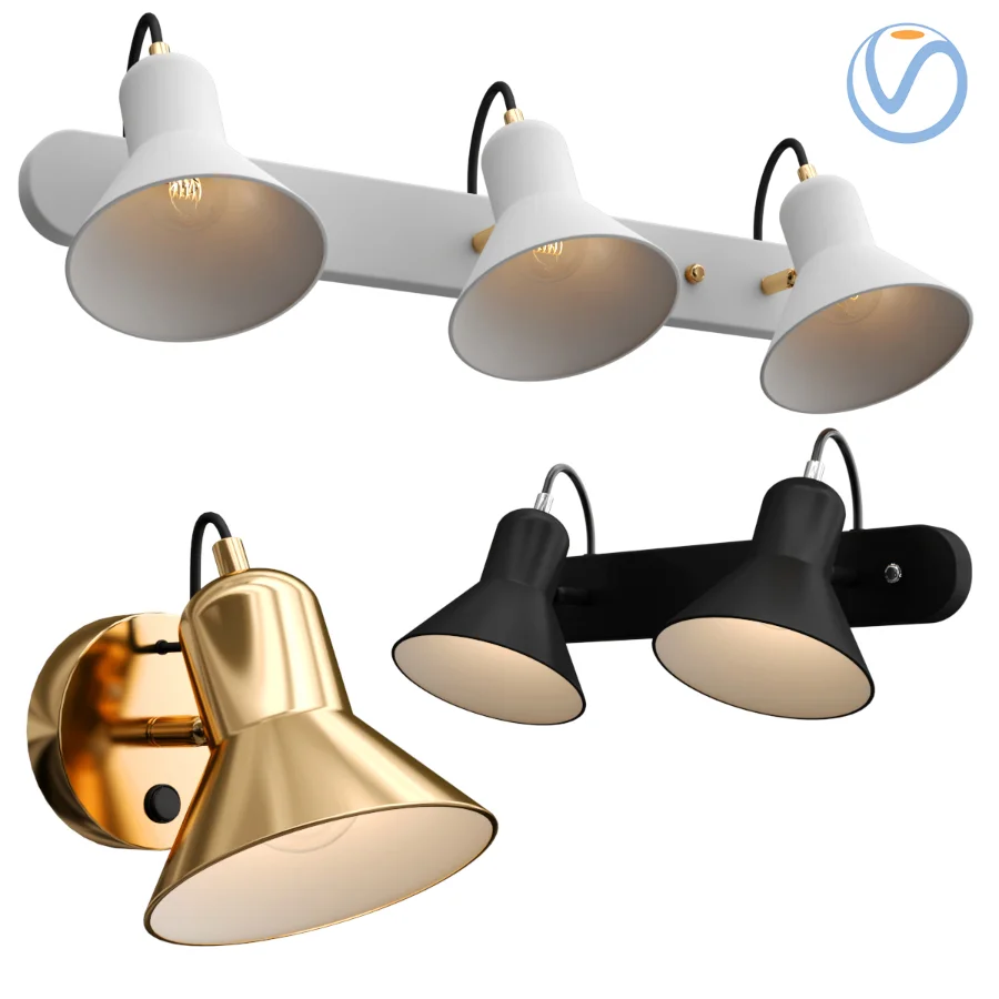 Wall lamp with switch Image 1