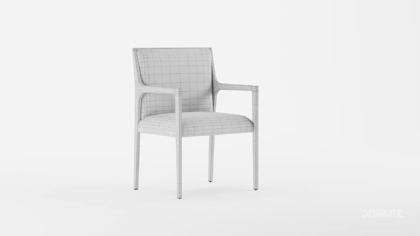 Segur Black Boucle Armchair Image 11