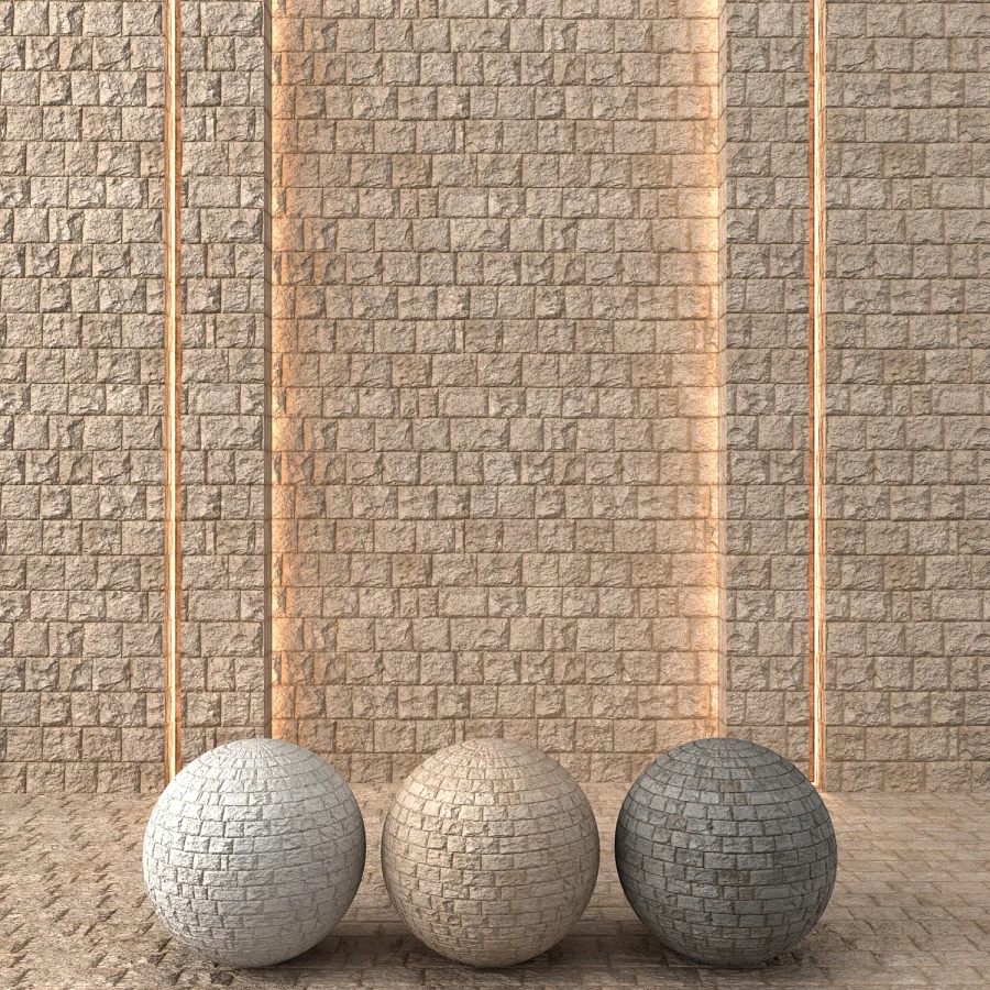 Stone Blocks Wall Image 1