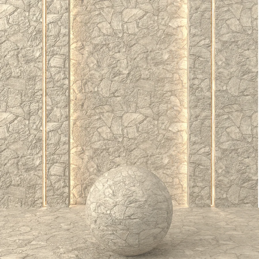 Flagstone Seamless Material Image 2