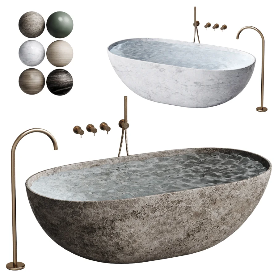 Handcrafted_Oval_Stone Image 1