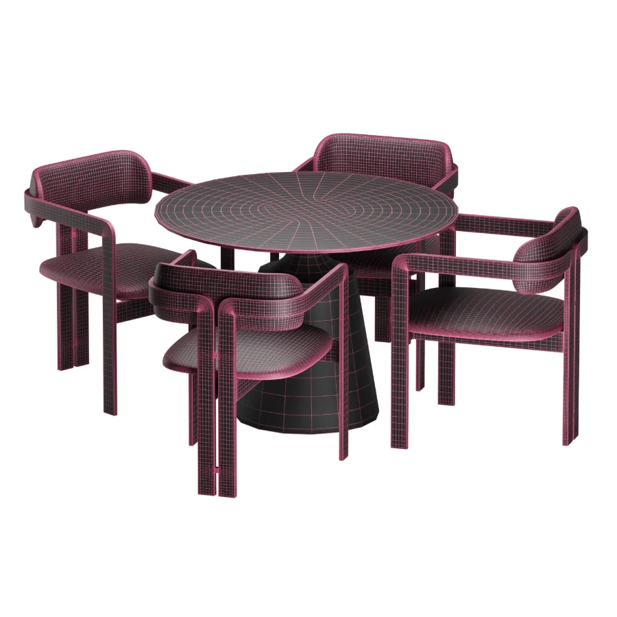 Dining set 05 Image 4