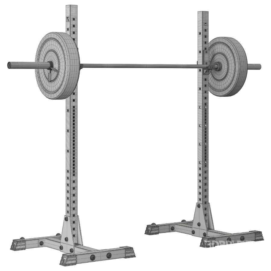 Mirafit_M3_Squat_Stands Image 6