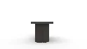 Kayla Black Concrete Side Table - Thumbnail 1