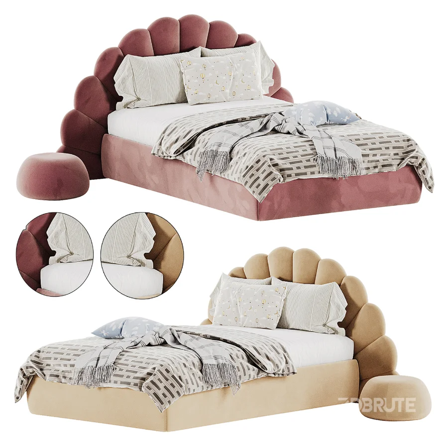 Children’s soft bed Shell Image 5